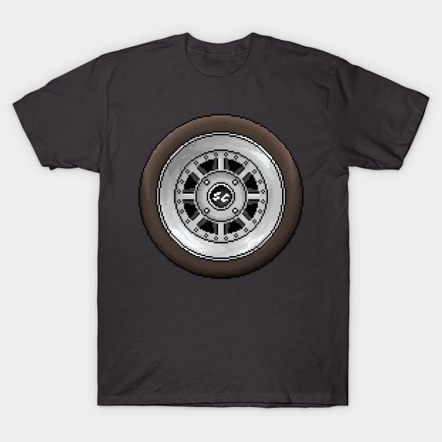 Pixelart Wheels T-Shirt by retsbor10@comcast.net